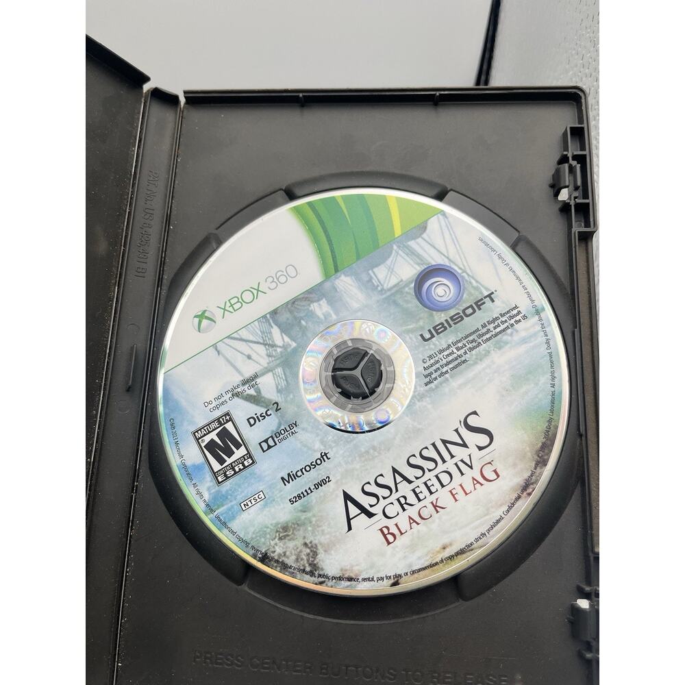 Assassin's Creed IV Black Flag - Xbox 360 Disc 2 Only